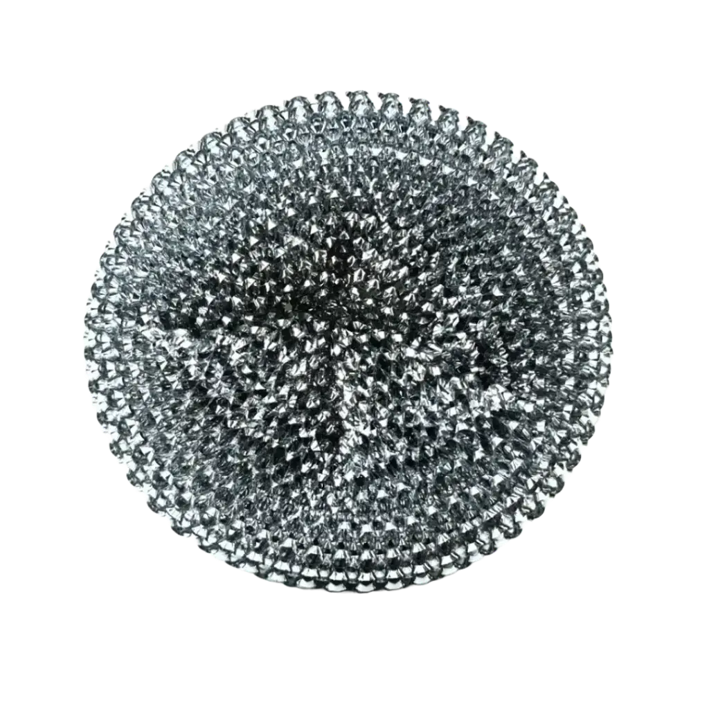 Esponja Espiral Plateado