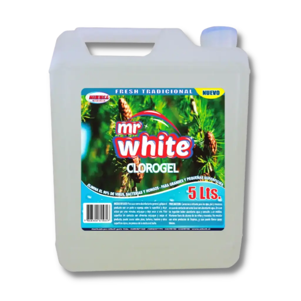 Cloro Gel Mr. White 5 Lts
