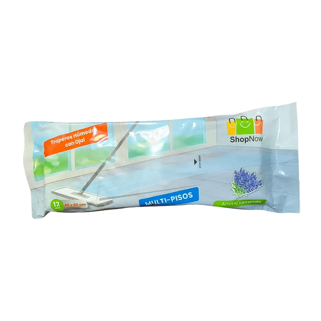 Trapero Húmedo ShopNow 40x60 cm - Pqte x 12 Uni