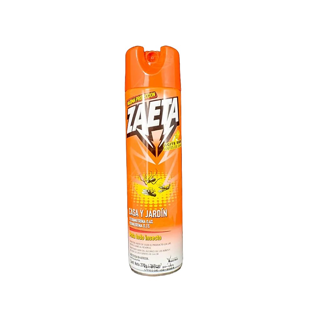Insecticida Zaeta Casa y Jardín 360 cc