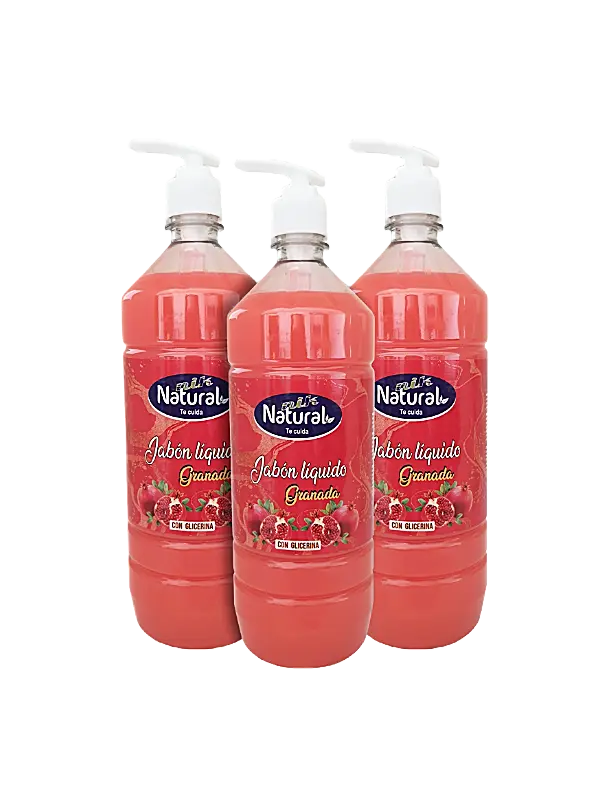 Jabón Líquido Natural con Dispensador 1 Lt