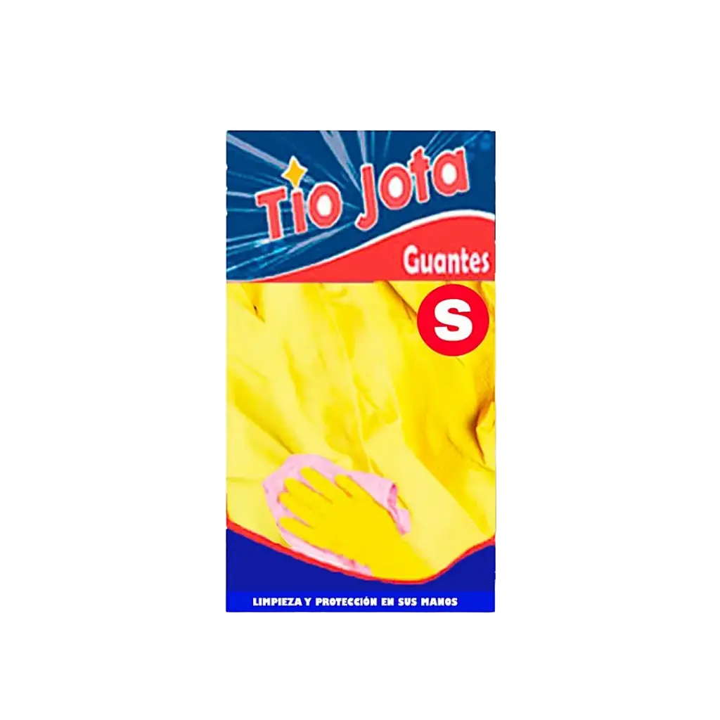 Guantes Látex Amarillo JJ