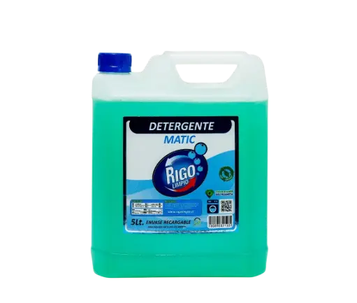 Detergente Matic Rigo Limpio 5 Lts